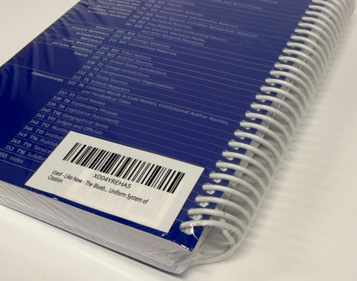 The Bluebook: A Uniform System of Citation (22nd ed) Sealed/Brand New
