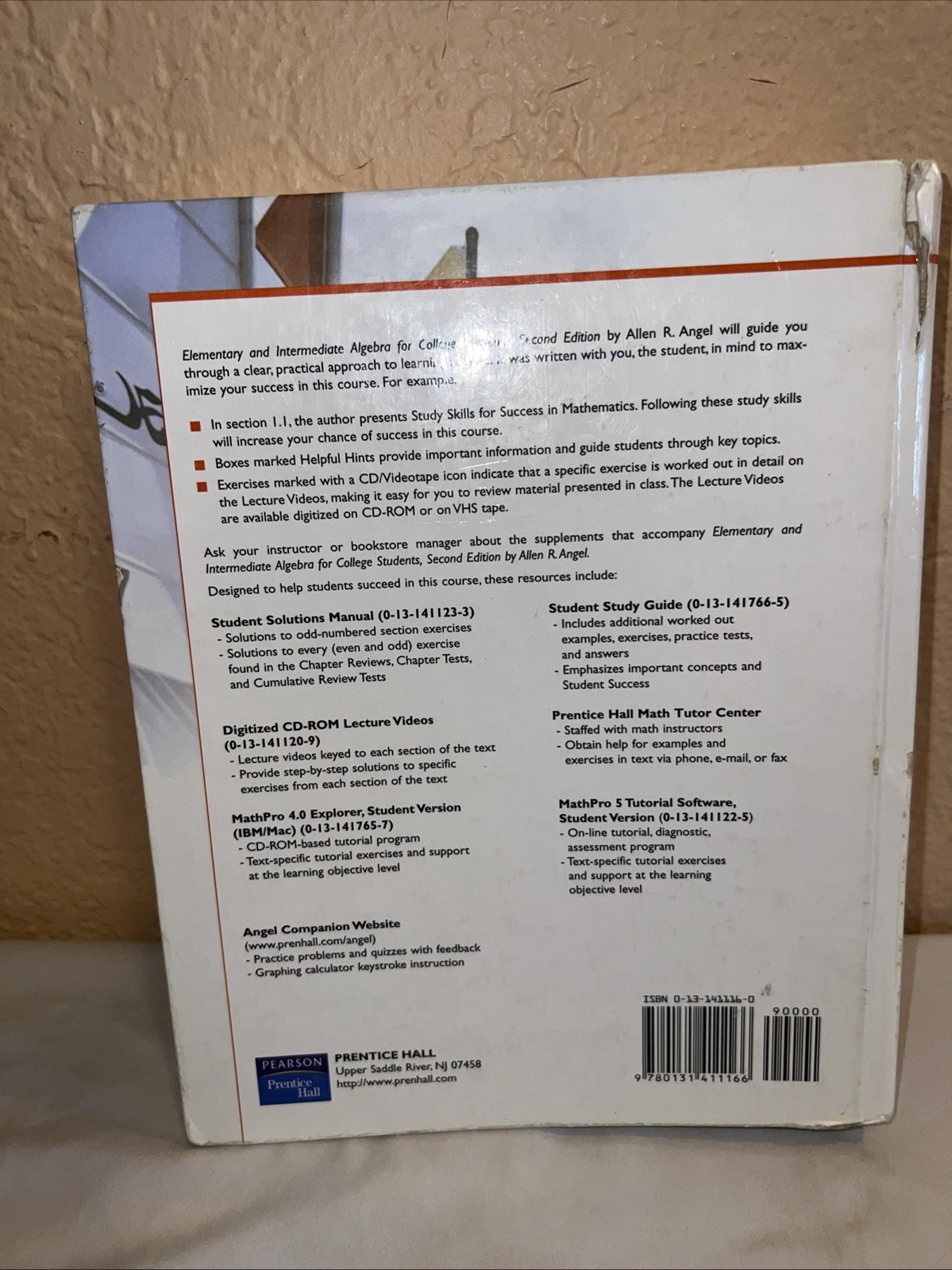 Elementary And Intermediate Algebra For College Students by Allen R Angel 2nd Ed