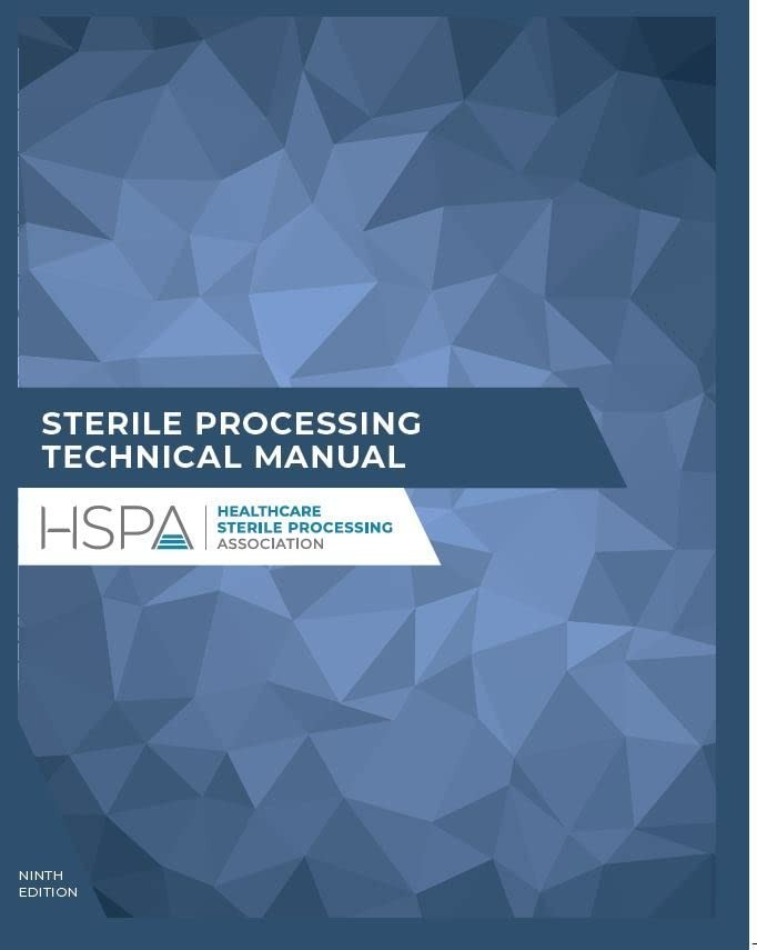 Brand New Sterile Processing Technical Manual (CRCST 9th Edition) Paperback