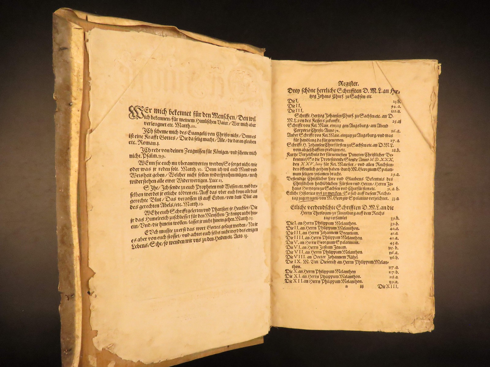 1575 – Works of Martin Luther | Protestant Reformation Bible Commentary | Folio