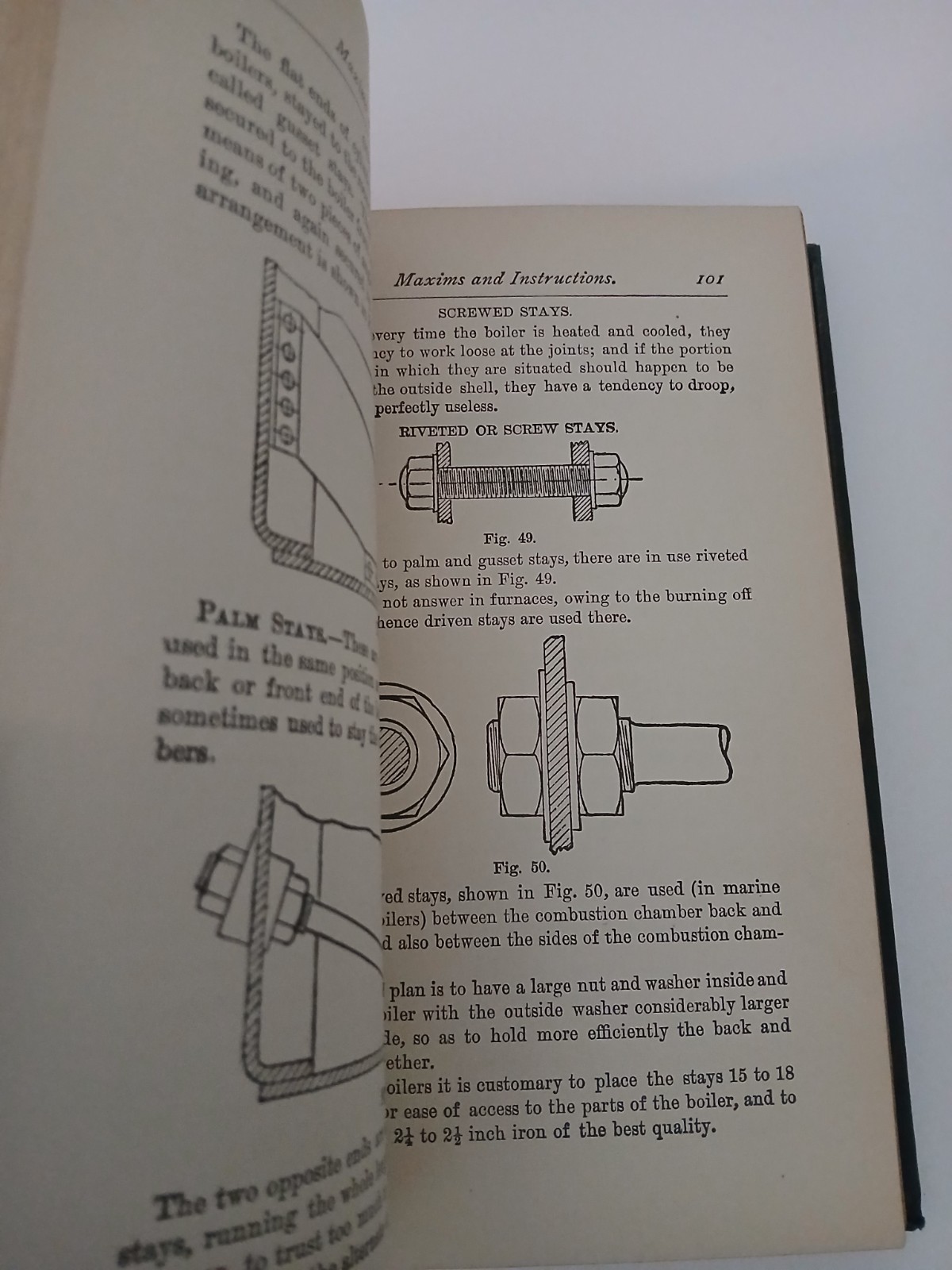 MAXIMS AND INSTRUCTIONS FOR THE BOILER ROOM N. HAWKINS AUDELS 1903 HARDCOVER B18