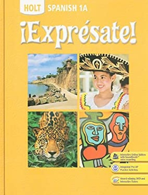 Iexpresate! – Holt Spanish, Level 1a Hardcover Humbach