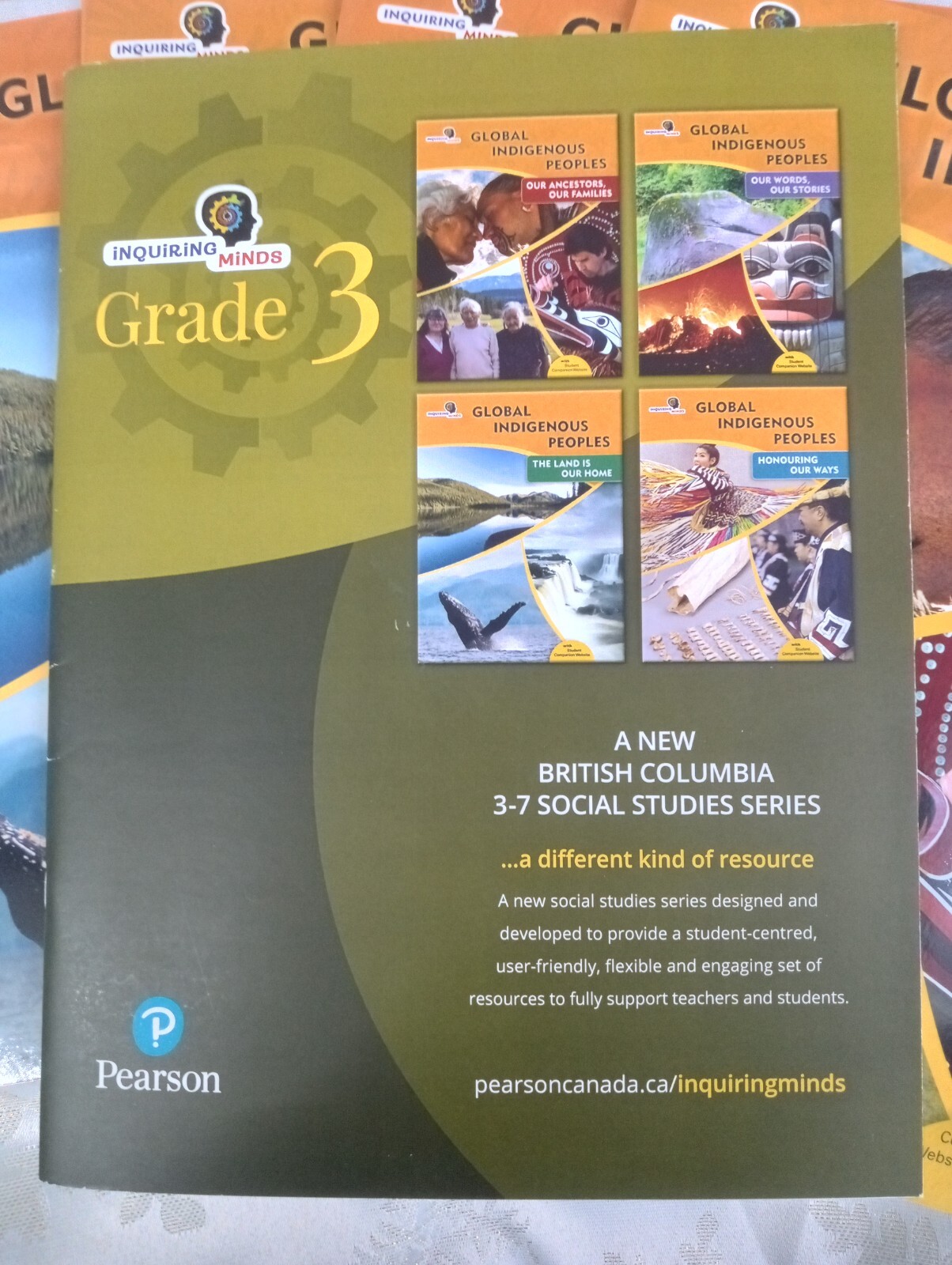 Pearson Inquiring Minds Global Indigenous Peoples Series Grade 3 Social Studies