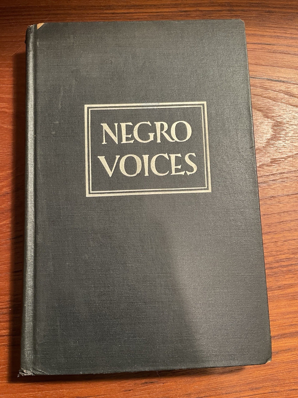 Negro Voices edited Beatrice Murphy RARE 1938 Pre-Civil Rights Poetry Anthology