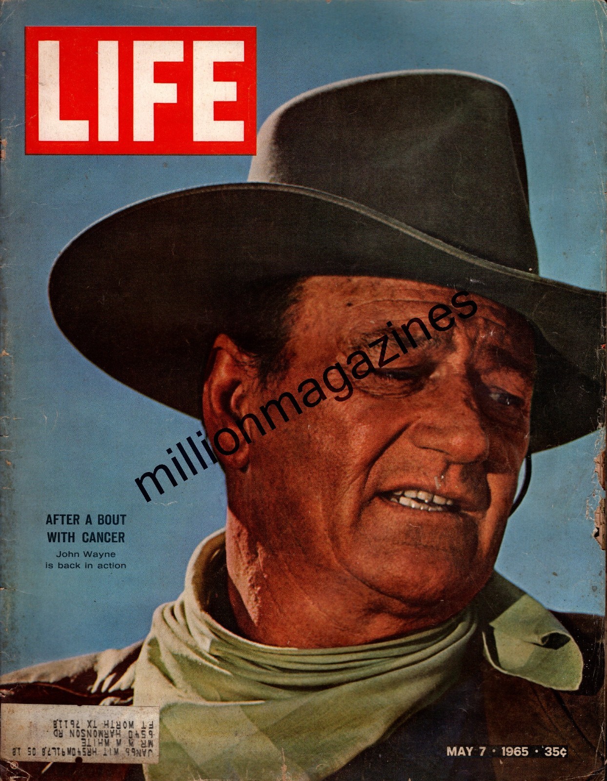 1965 Life May 7 – John Wayne; Le Rosey academy;Bonhoeffer’s legacy; Roger Miller