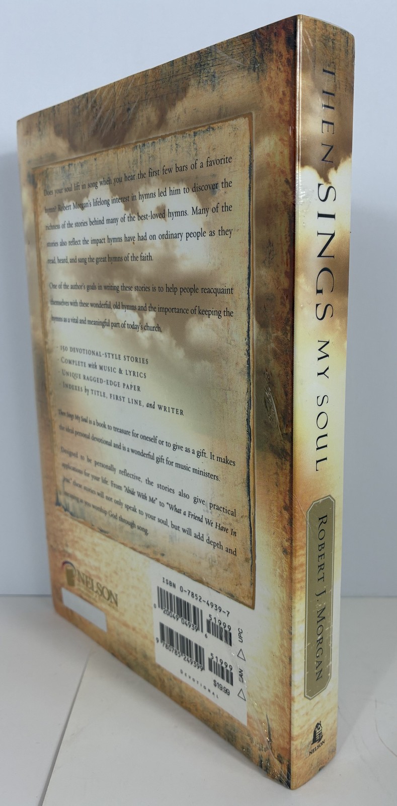 Then Sings My Soul Robert J. Morgan 150 Hymn Stories Devotional Hardcover NEW