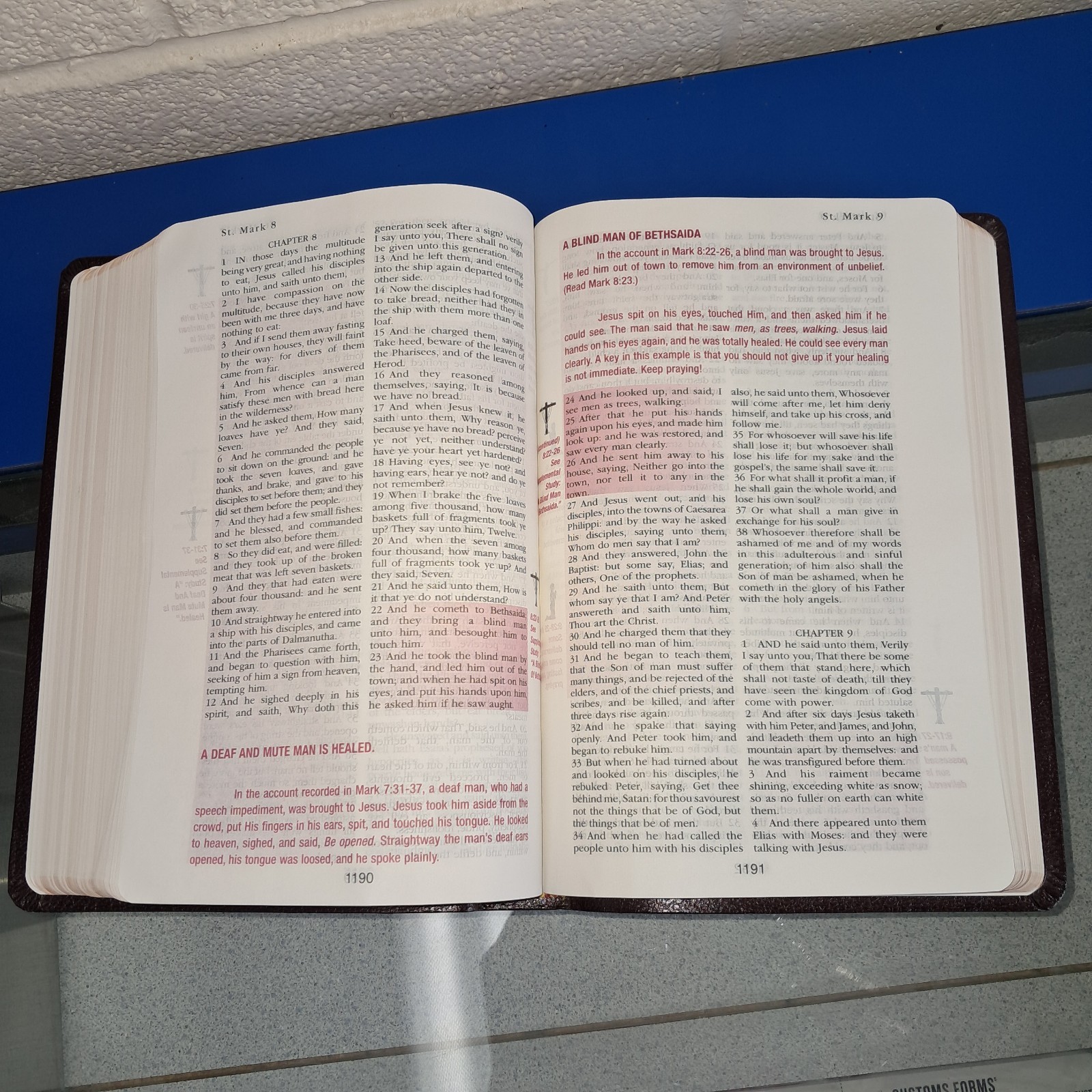 THE HEALING BIBLE MORRIS CERULLO HOLY BIBLE KING JAMES VERSION KJV TEXT 2009