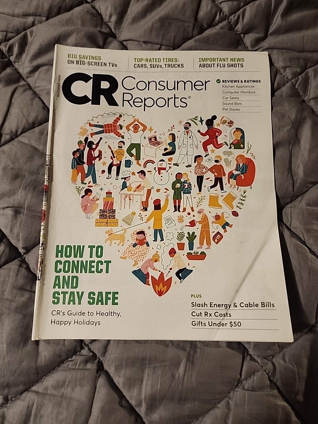Consumer Reports Magazines- Lot Of 4 – Dec 20, May 20, Feb 21, Aug 18