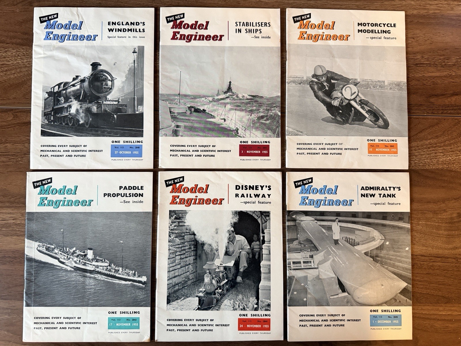 Model Engineer – British Magazine – 1955 – Lot of 52 Issues – Full Year