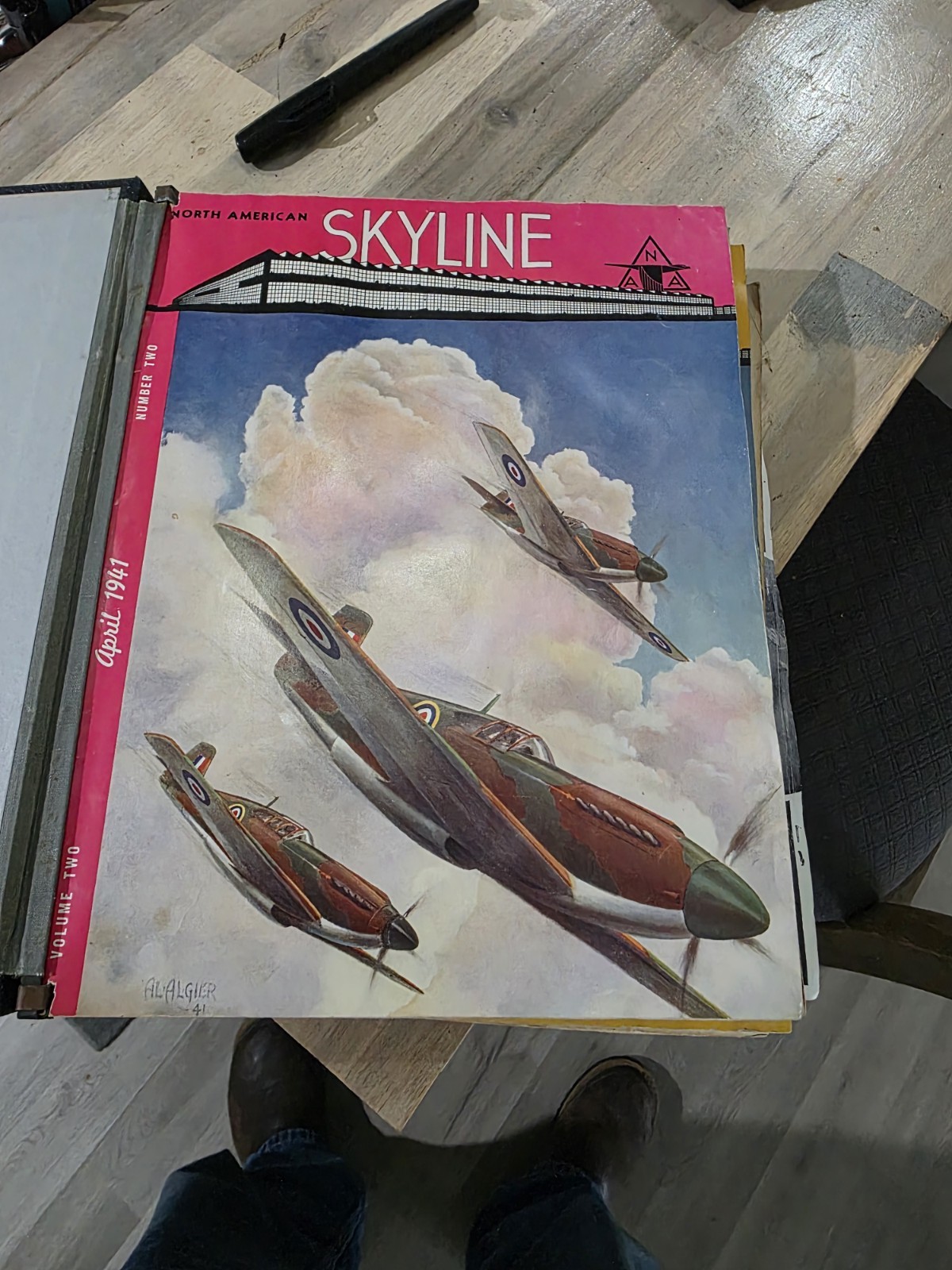 Vintage Skyline Books 1941 To 1944