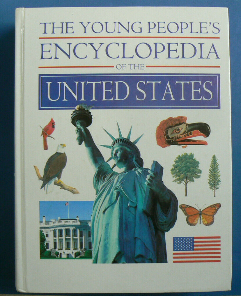 The Young People’s Encyclopedia of the United States U.S. 776-pages LN HC GREAT