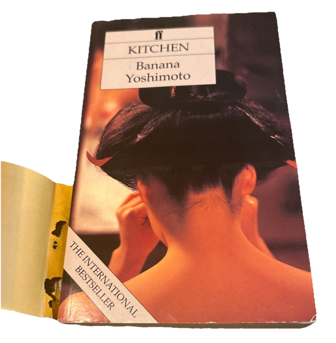 Kitchen Banana Yoshimoto First GB Publishing 1993 w/Faber Japanese Wrap*