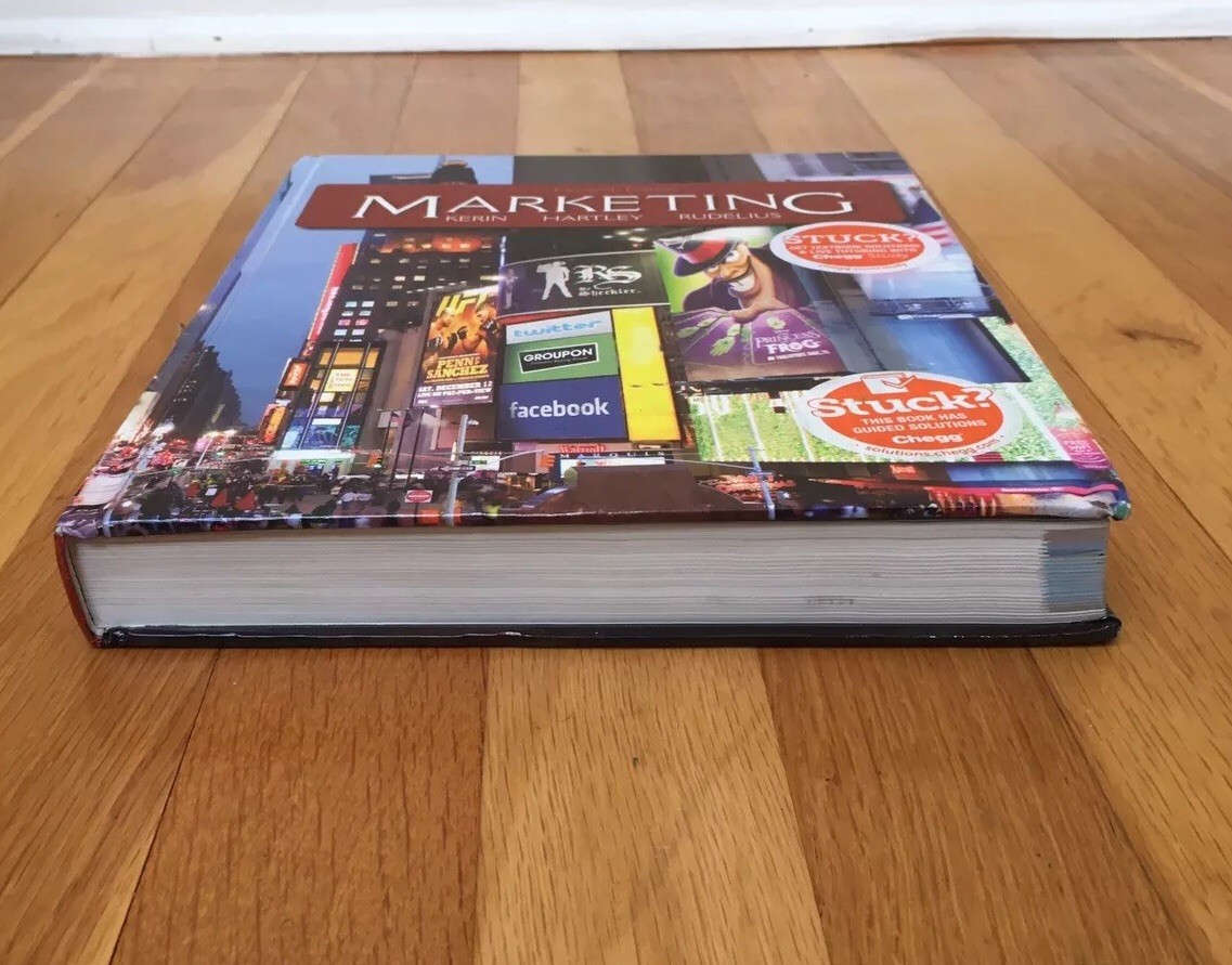 Marketing by Kerin, Hartley, Rudelius Eleventh Edition Hardcover 2012
