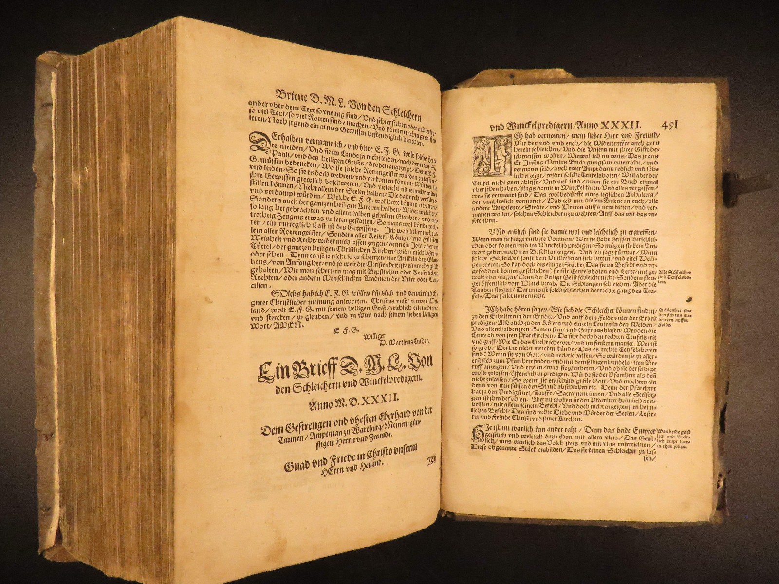 1575 – Works of Martin Luther | Protestant Reformation Bible Commentary | Folio