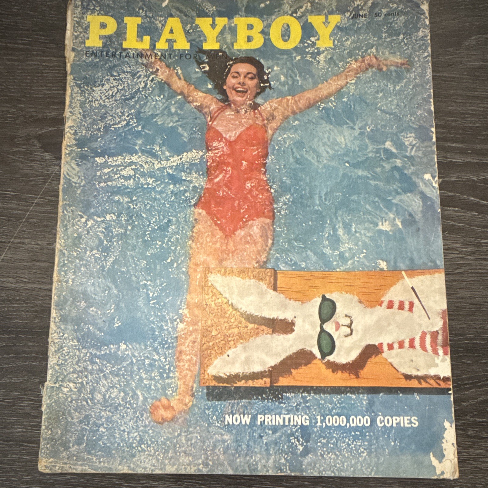 Playboy Magazine June 1956 Issue English Illustrated Men’s Entertainment