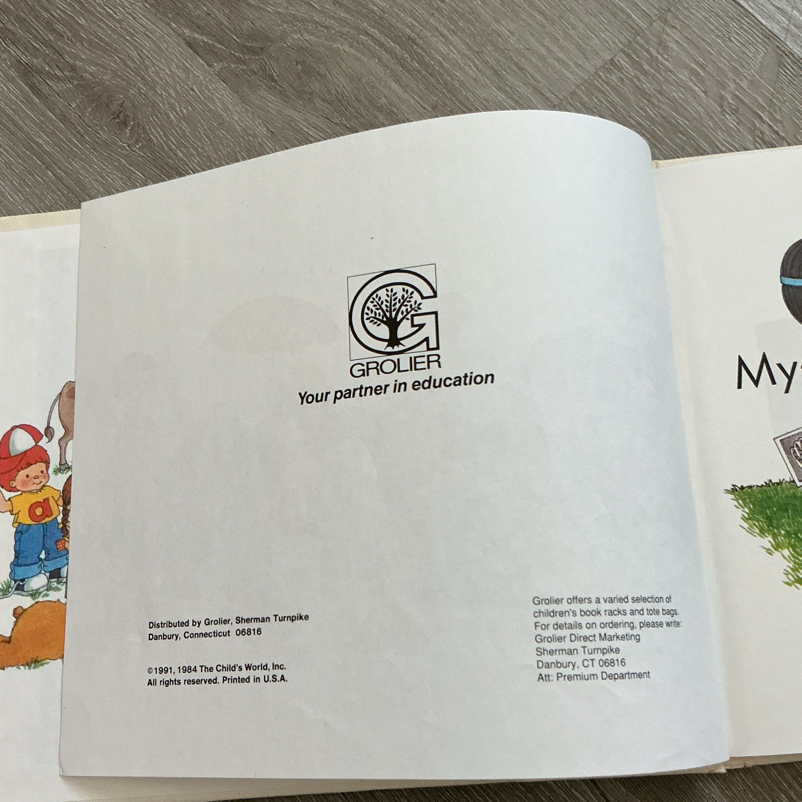 My “x,y,z” Book (My First Steps to Reading) Moncure HC Grolier 1991 Illus