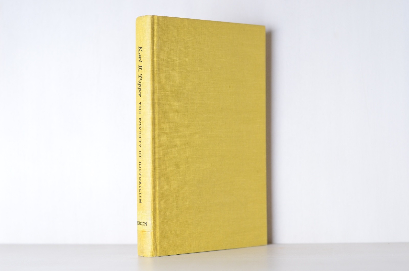 First Edition First Printing The Poverty of Historicism by Karl Popper 1957