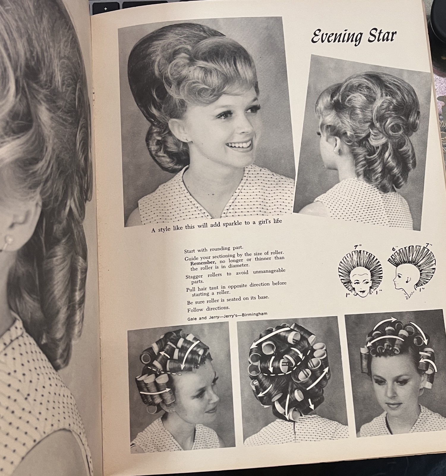 Super Star Hair Styles by Mr. Ray 1970s Paperback Book Pics & How To 56 Pages