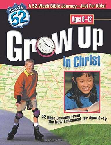 Grow Up in Christ: 52 Bible Lessons – Paperback, by Cook David C – Very Good