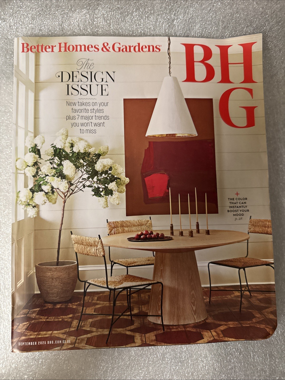 BETTER HOMES & GARDENS MAGAZINE SEPTEMBER 2025 The Design Issue 106 Pages FreeSH