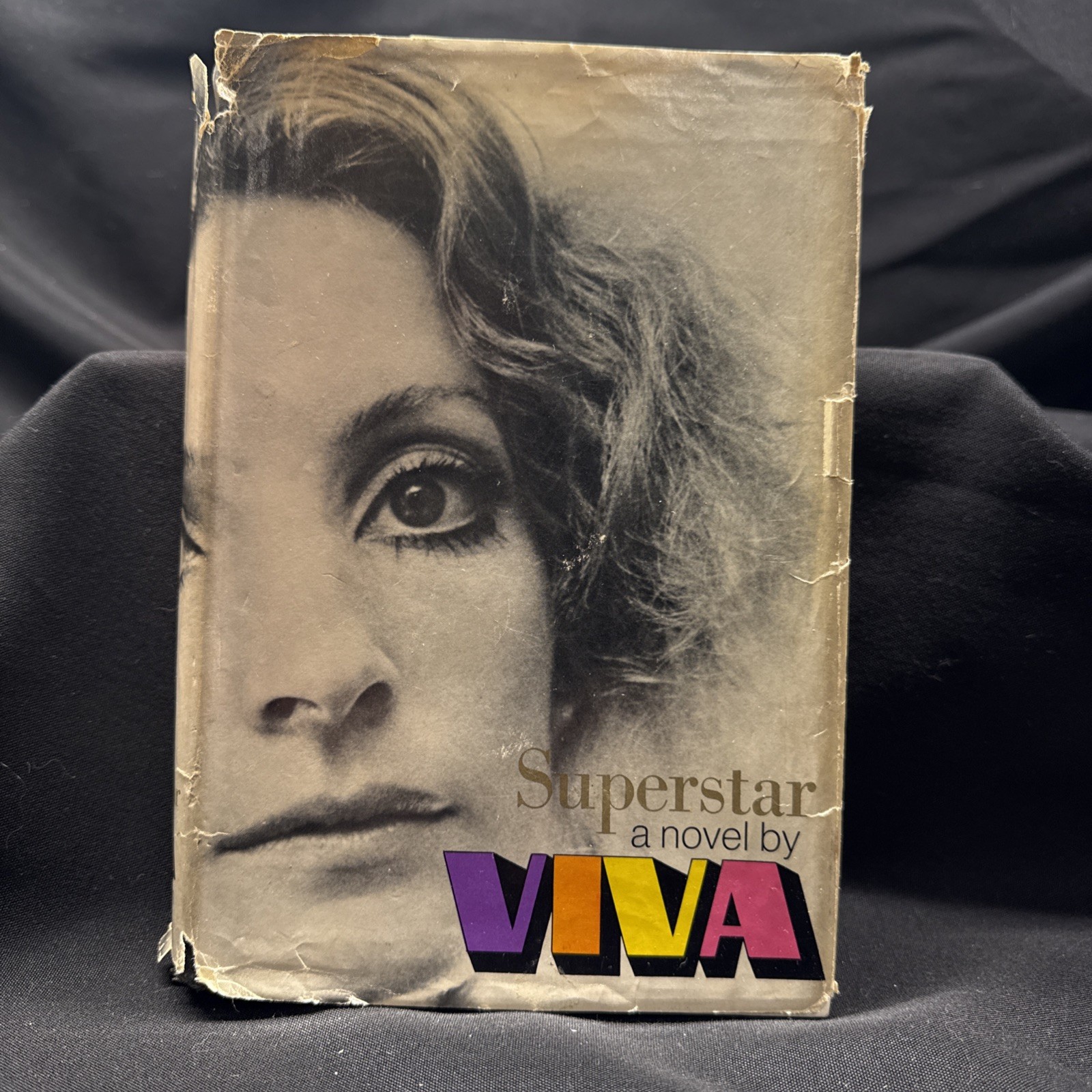 1970 VIVA Superstar Novel Hardcover Book DJ 1st G P Putnam Pop Art 60’s VINTAGE