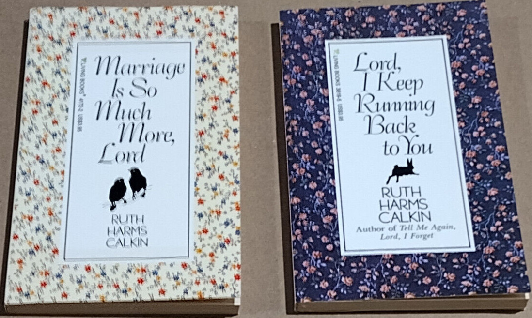 Ruth Harms Calkin Paperback Book lot (2) Living Books