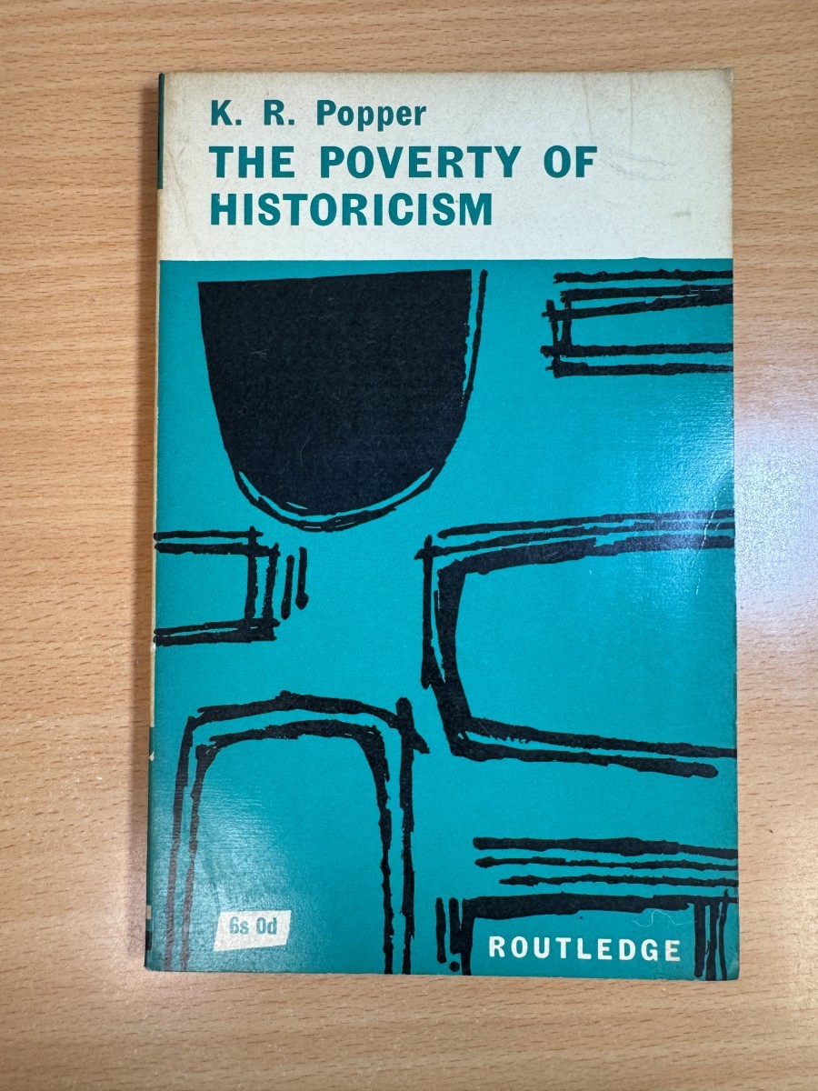 The Poverty of Historicism by K. R. Popper 1963 Paperback Reprint