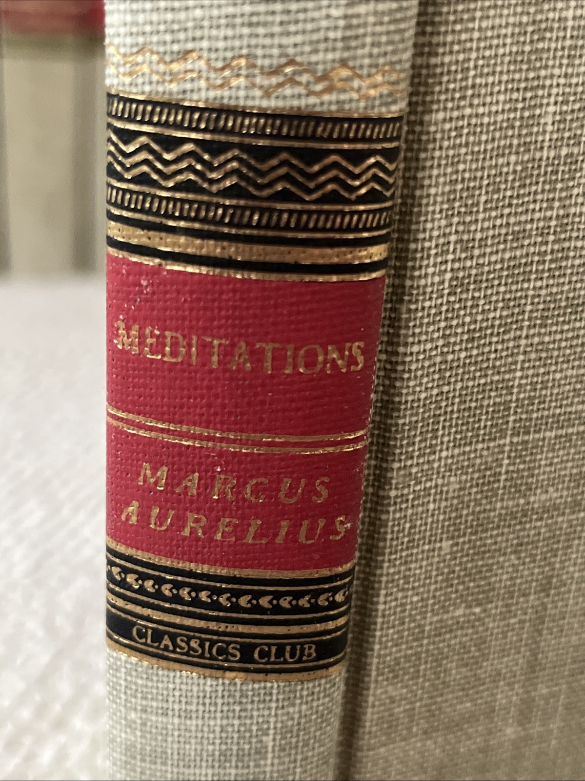 Marcus Aurelius Meditations VTG Classics Club ’45 WWII Era Rare Exc Condition HC