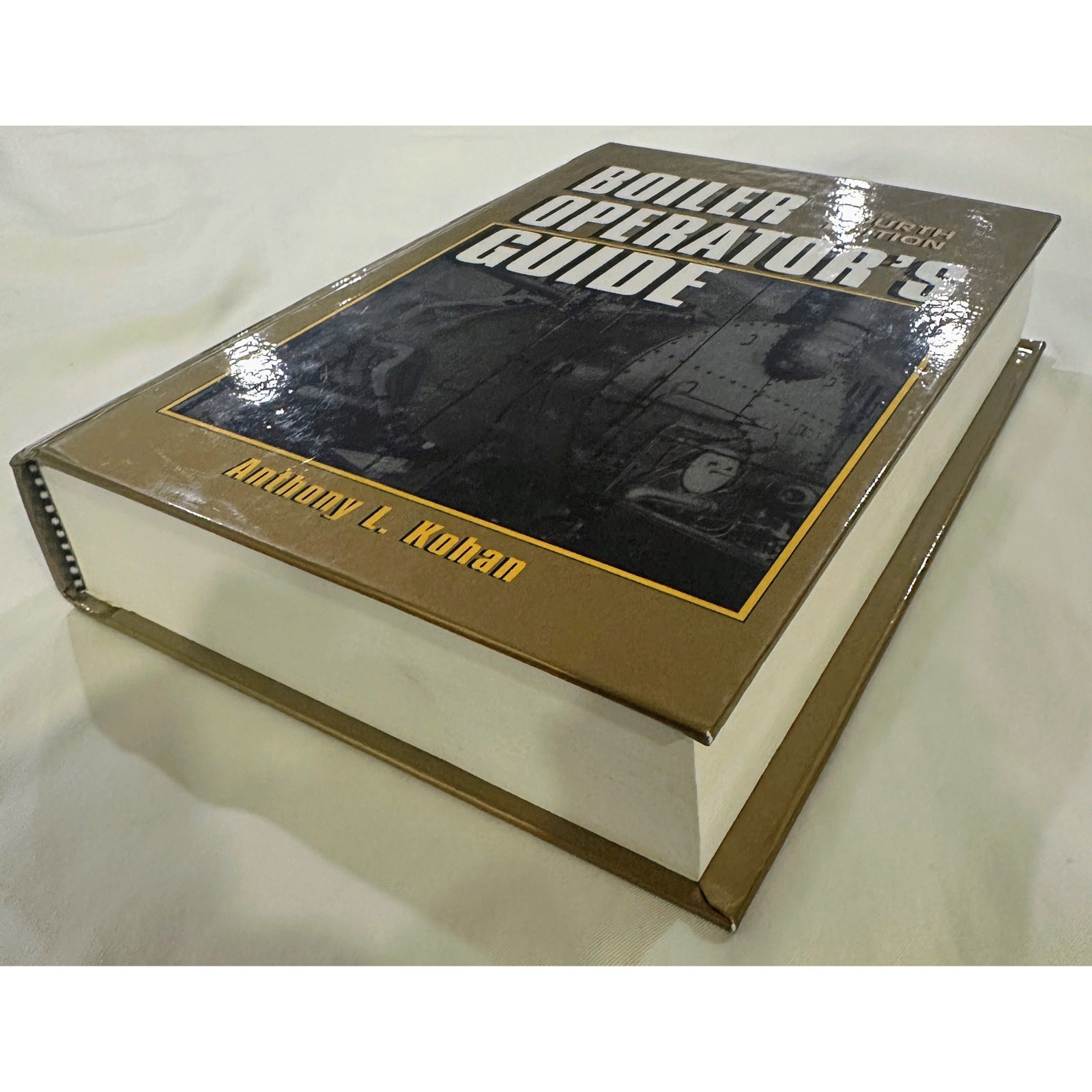 Boiler Operator’s Guide 4th Edition-Anthony L. Kohan-Hardcover-Like New