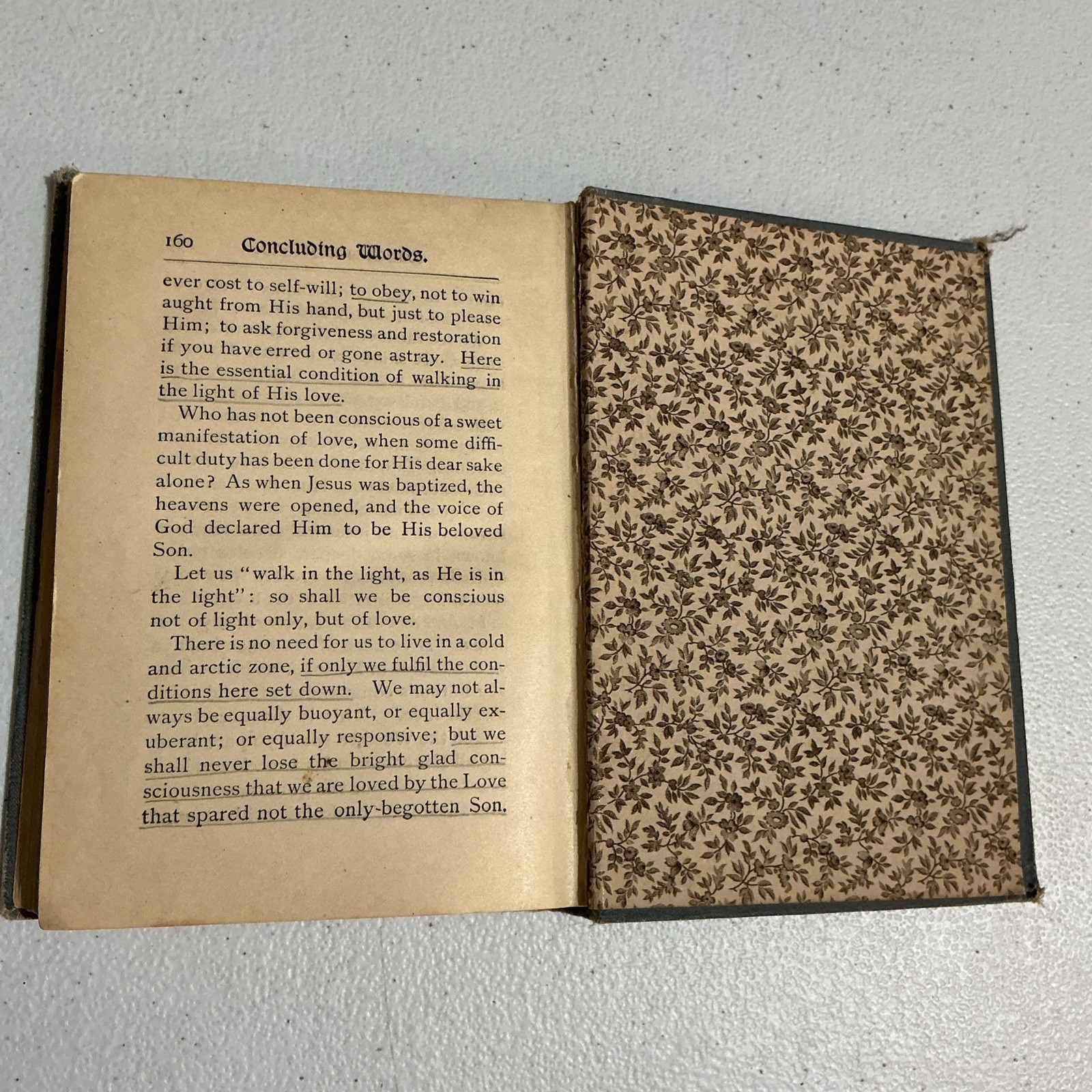 CHRISTIAN LIVING F.B. Meyer Fleming Revell Devotional Mini Hardcover Book