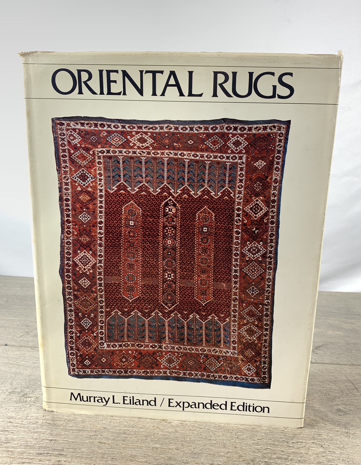 Oriental Rugs HB w/dj-Murray L. Eiland-1976-214 pages-Expanded Edition-Library