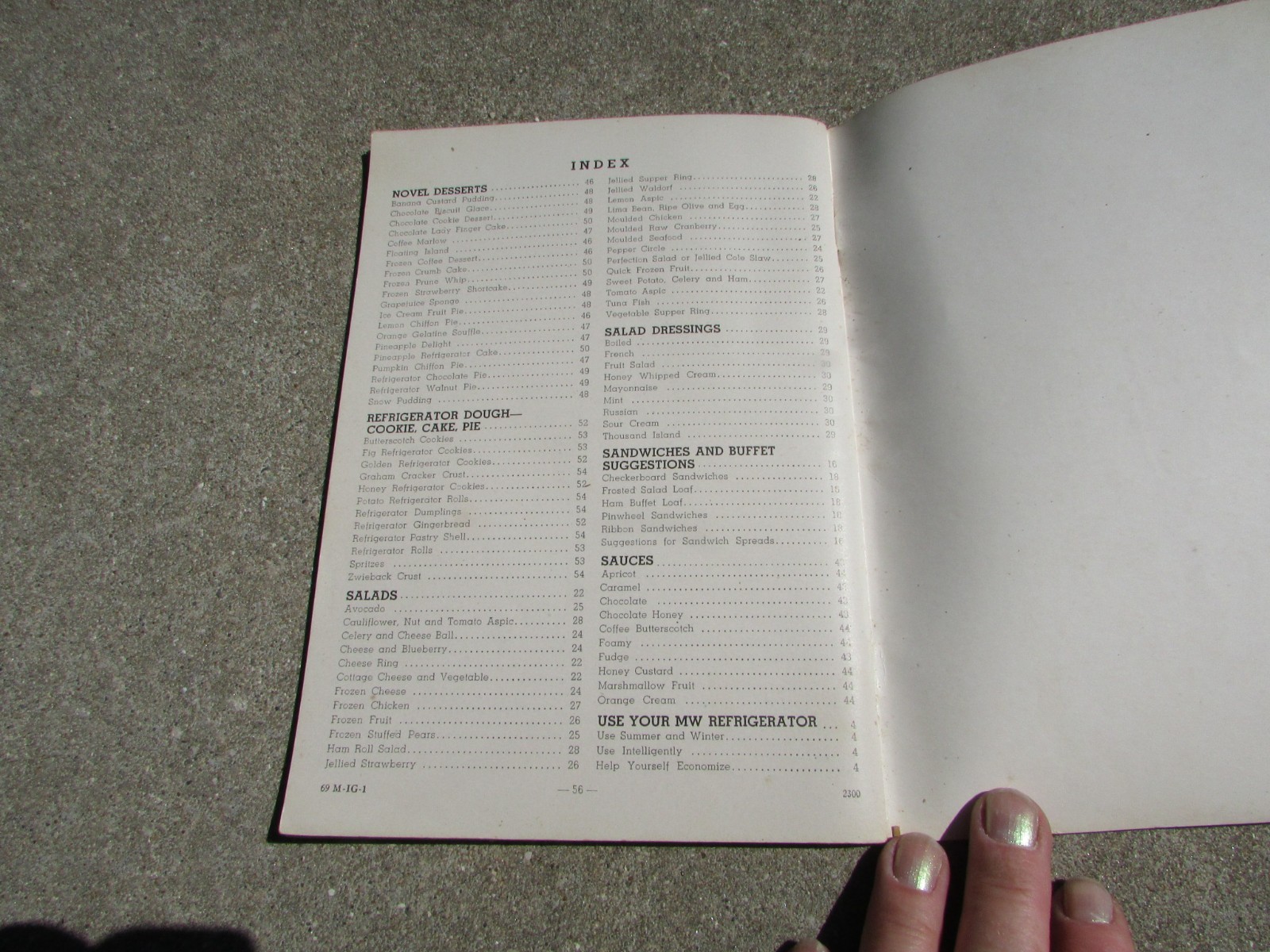 Vintage 1942 Montgomery Ward’s Cold Cooking Recipe Booklet Illustrated 56 Pages