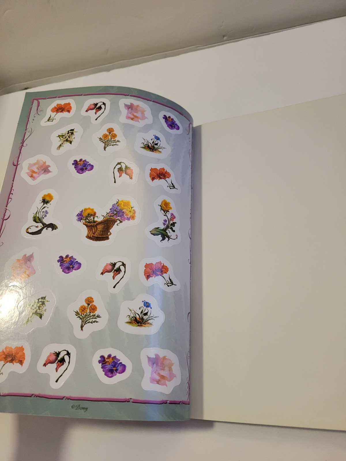 The FARIES of PIXIE HOLLOW sticker Book 700+ Stickers
