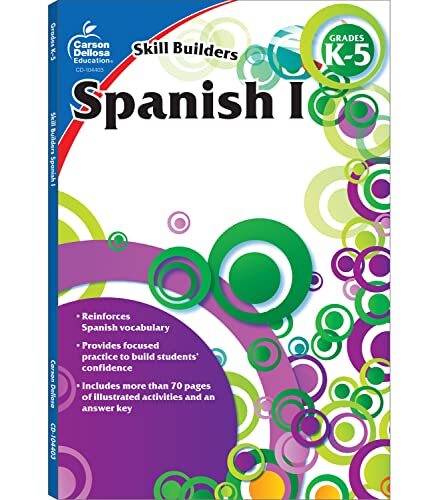 Spanish I: Grades K-5 (Skill Builde…, Carson-Dellosa