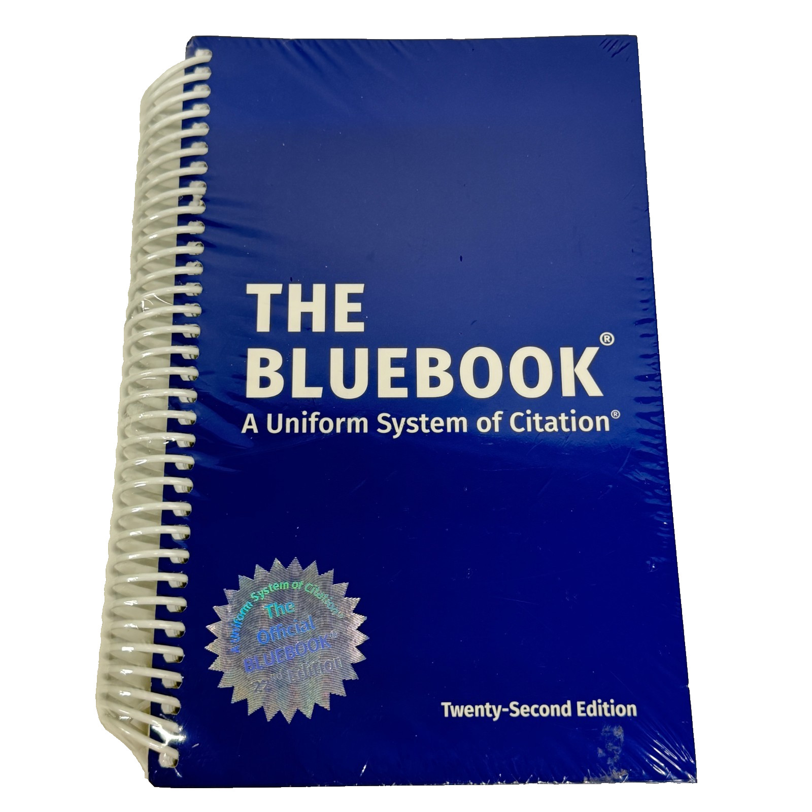 The Bluebook: A Uniform System of Citation (22nd ed) Sealed/Brand New
