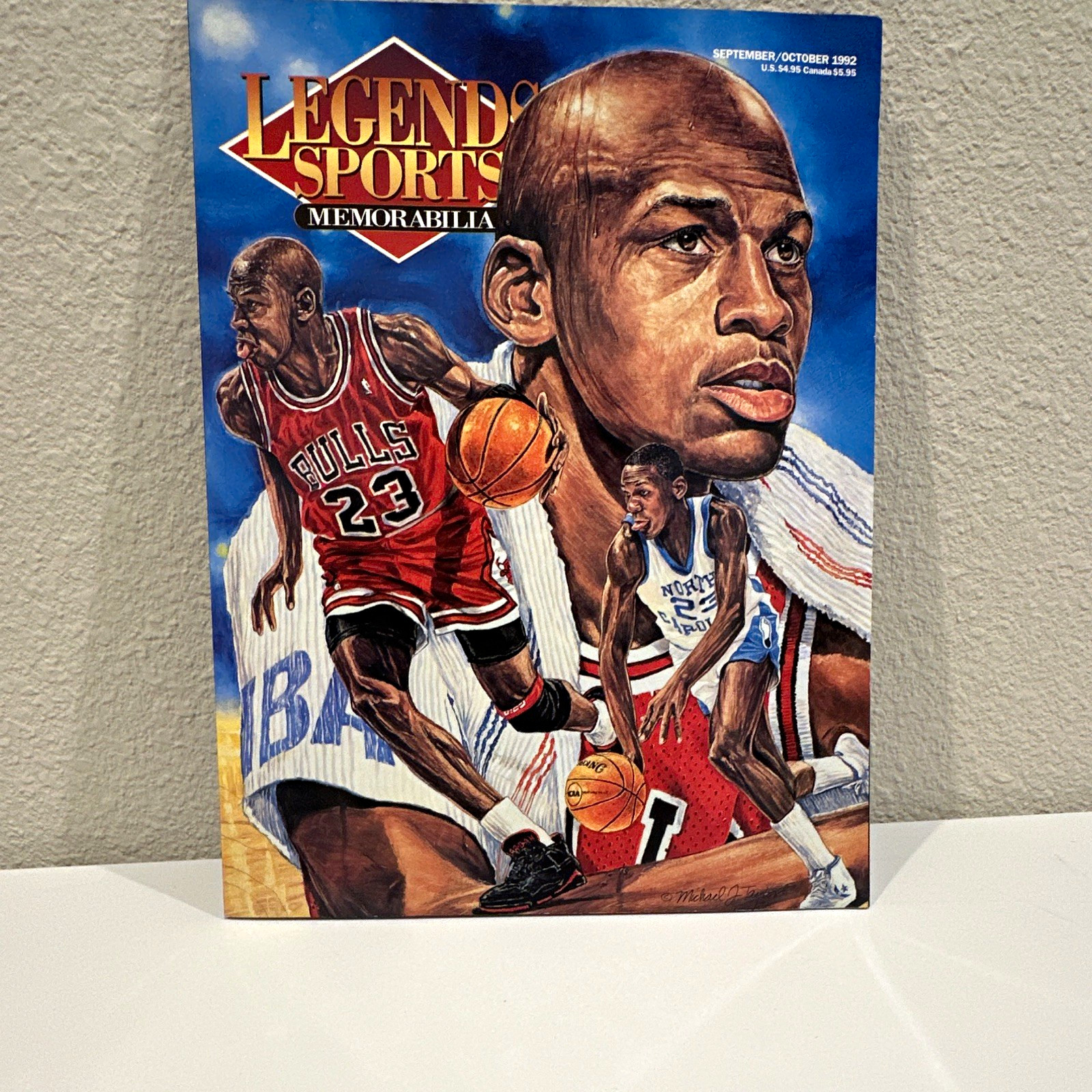 Legends Sports Memorabilia Sep/Oct 1992 Illustrated Mark Vancil
