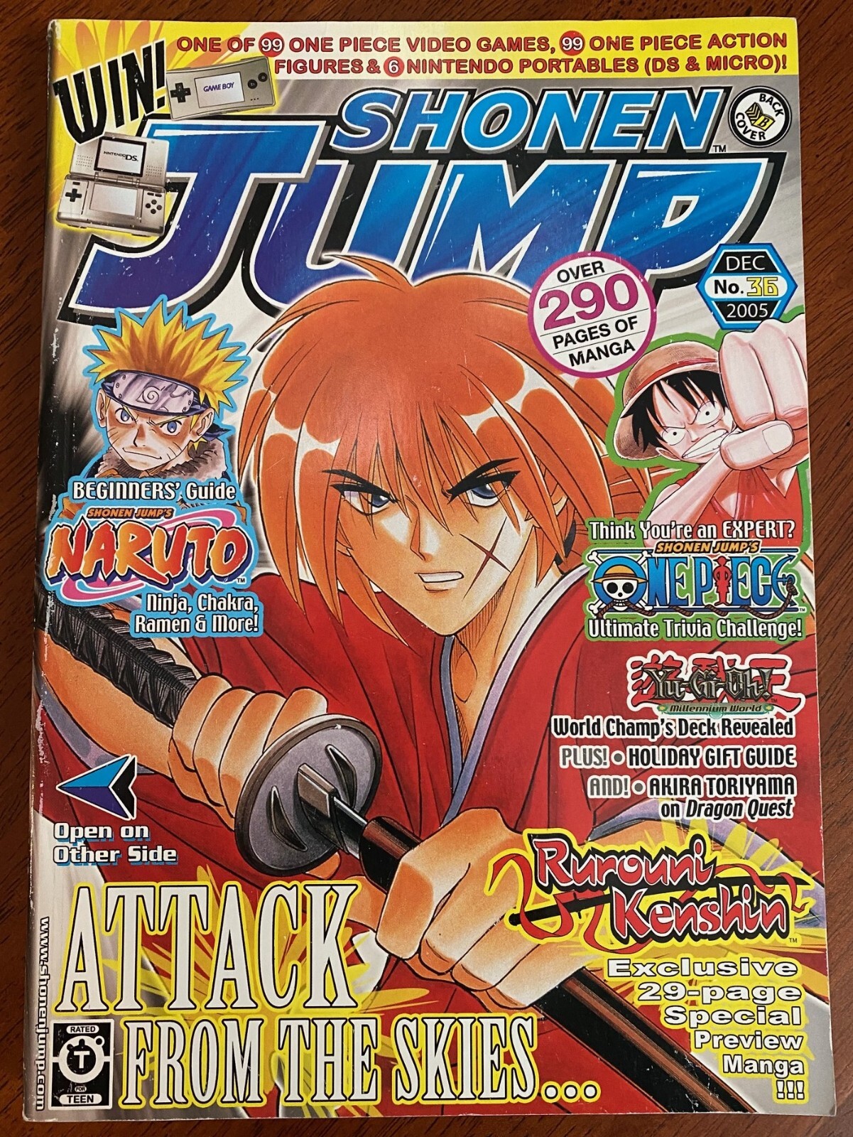 SHONEN JUMP Magazine Manga (Viz Media, DEC 2005 No. 36, 290 Pages) Japan Anime