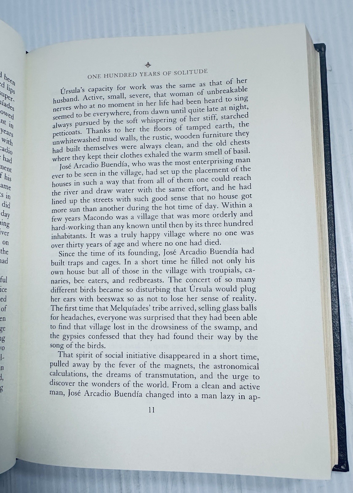 One Hundred Years Solitude Gabriel Garcia Marquez Franklin Library 1981 Leather