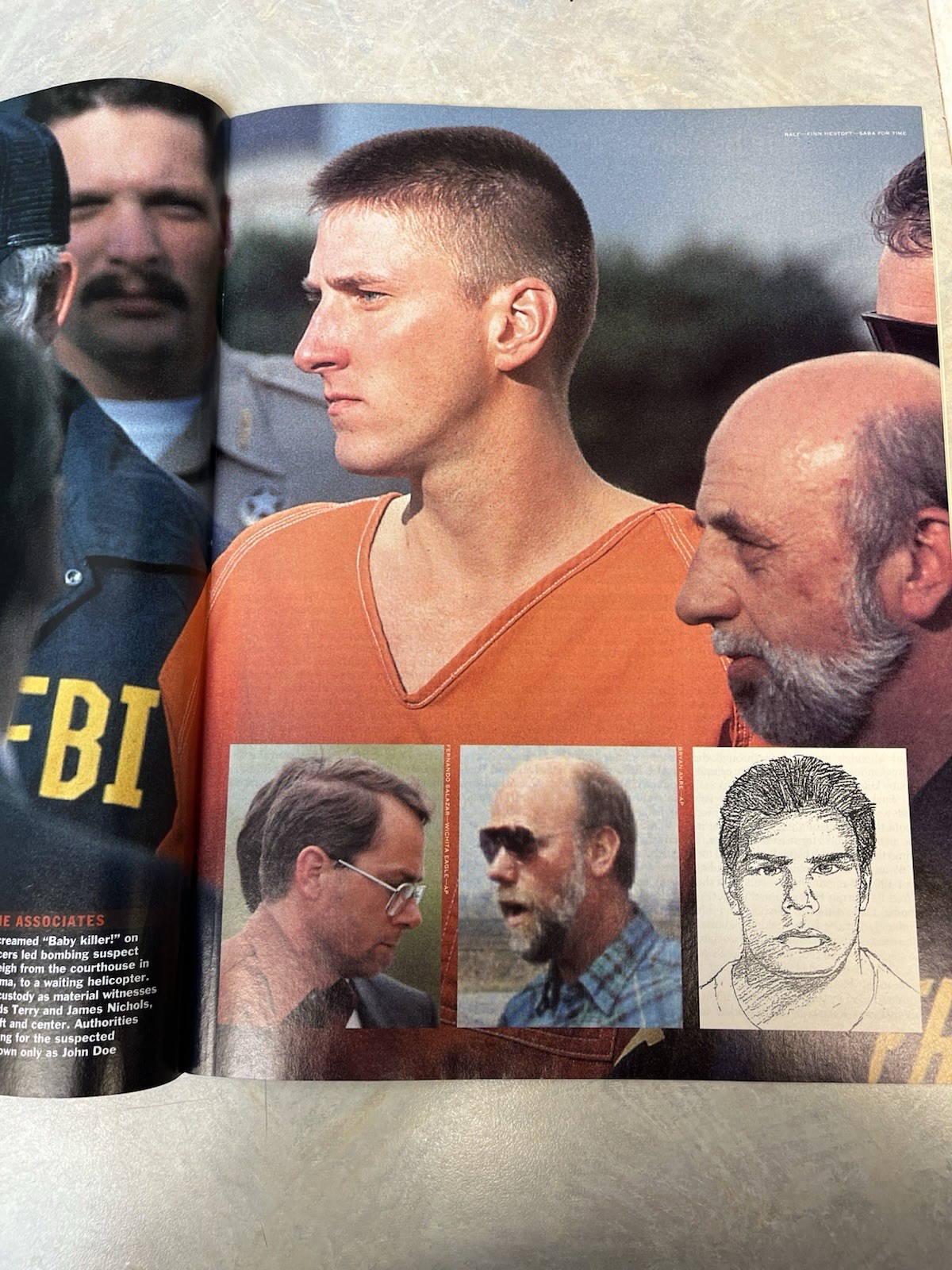 Time Magazine/1995/Timothy McVeigh/The Face Of Terror/Special Issue