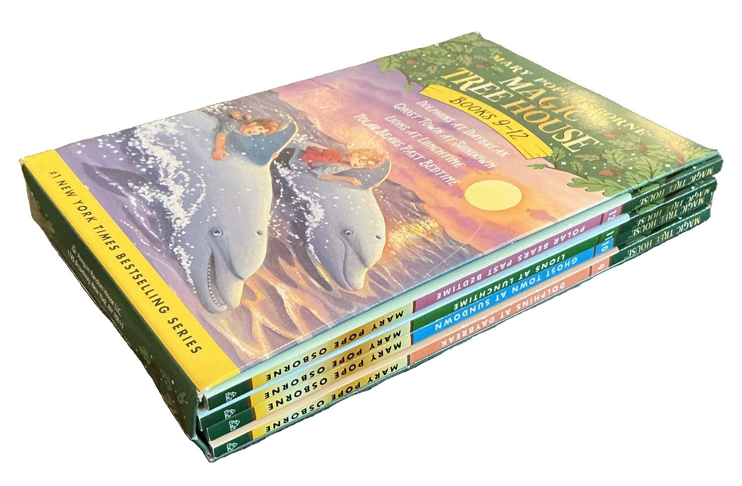 Mary Pope Osborne Magic Tree House Books 9-12 Box Set, Ages 4-8 (English)