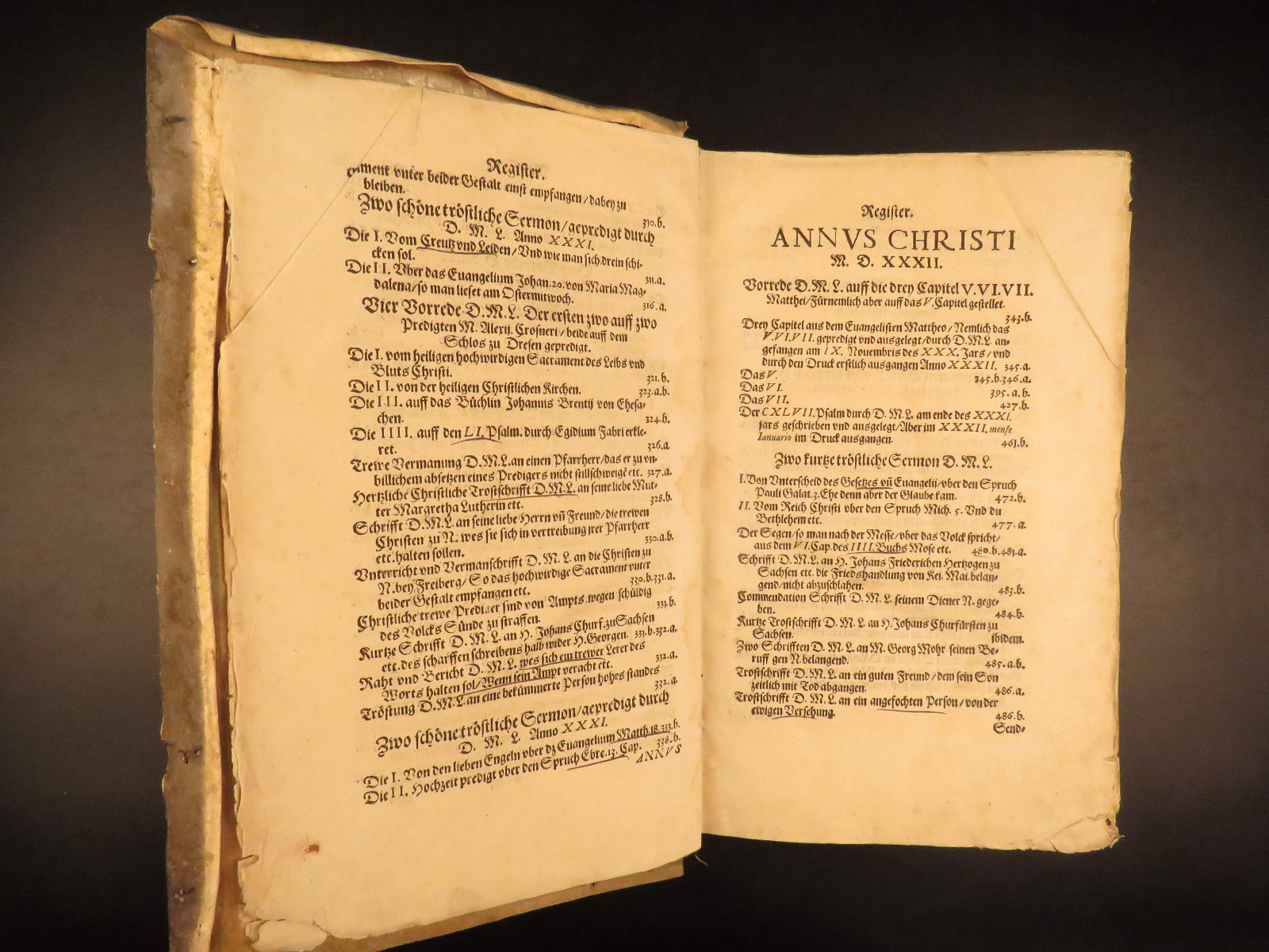 1575 – Works of Martin Luther | Protestant Reformation Bible Commentary | Folio