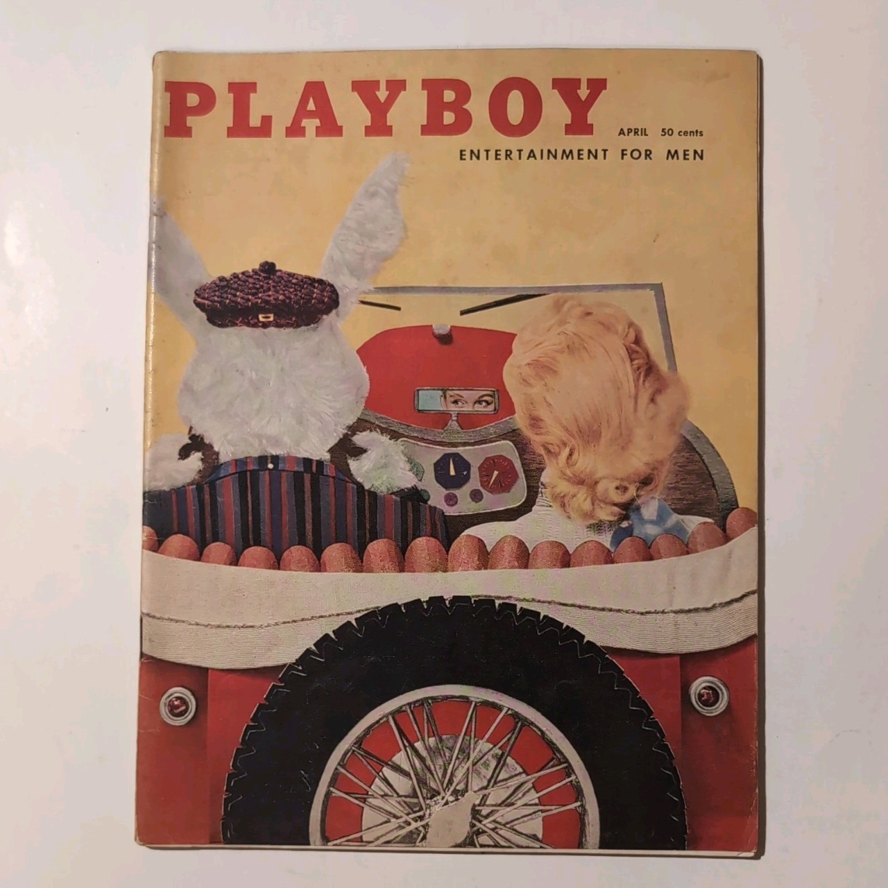 Playboy Magazine April 1957 – Playmate Gloria Windsor – Ken Purdy Sports Cars