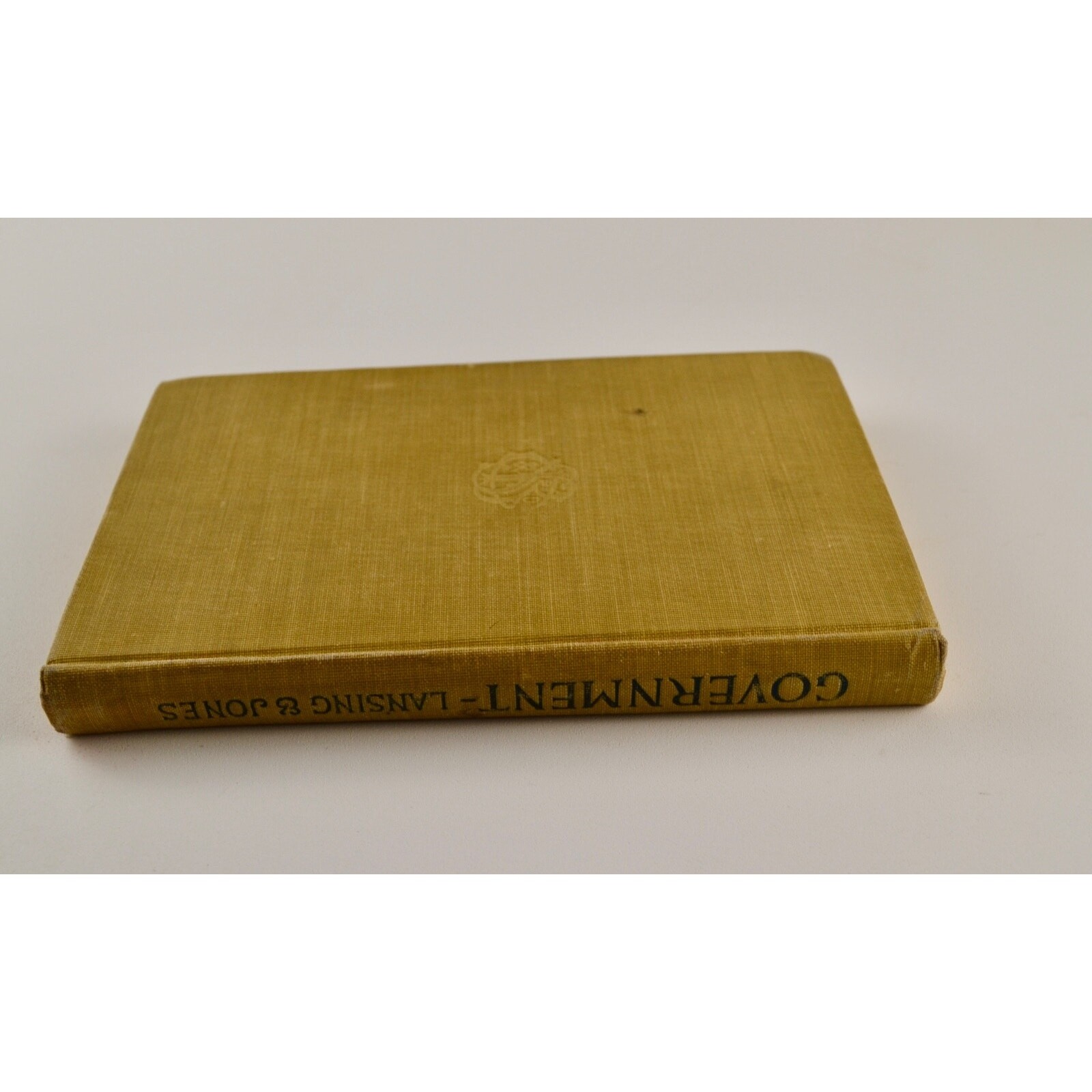Government in the United States 1902 Lansing & Jones | Civics History Book | Ant