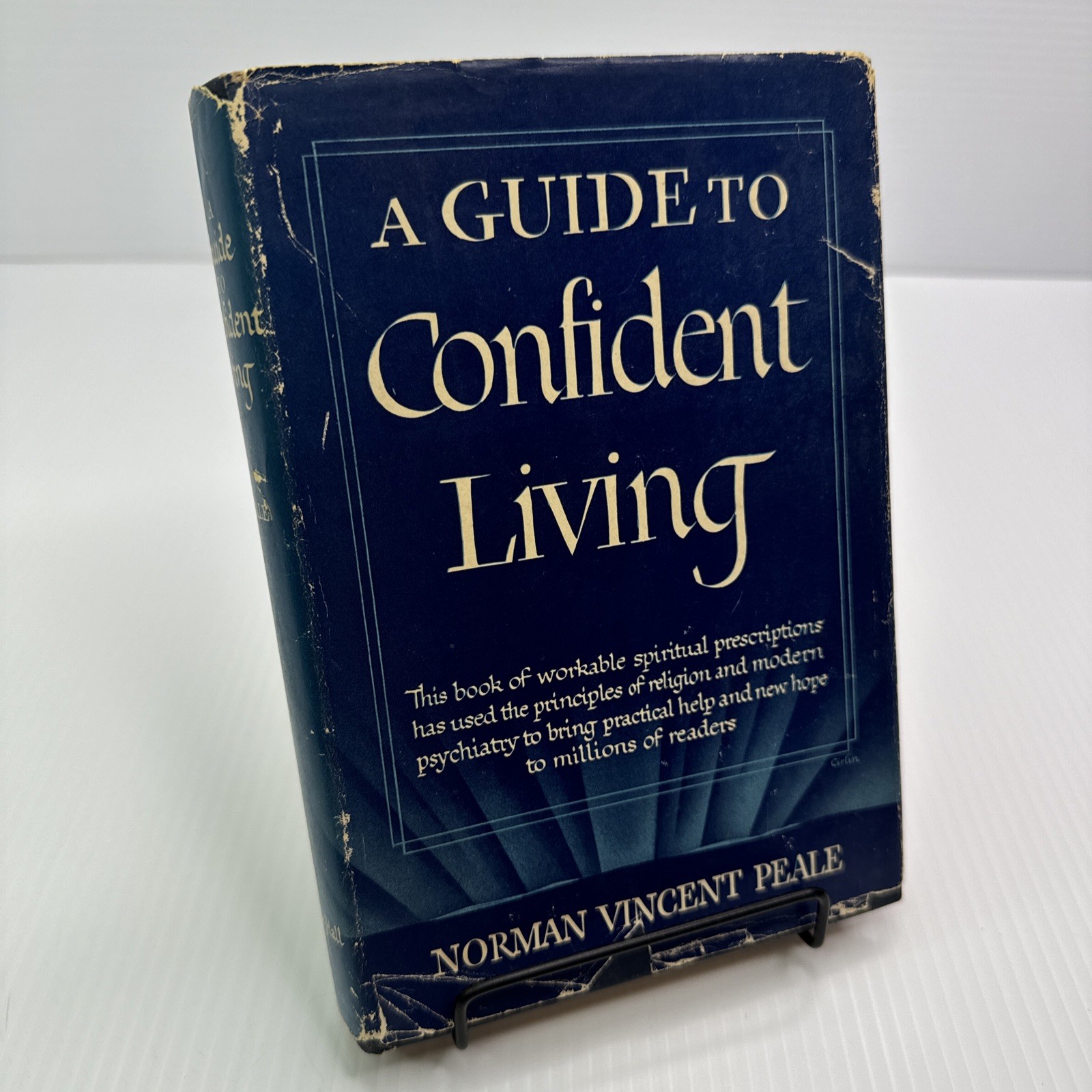 A Guide to Confident Living Norman Vincent Peale Prentice-Hall Inc. 1951 HC