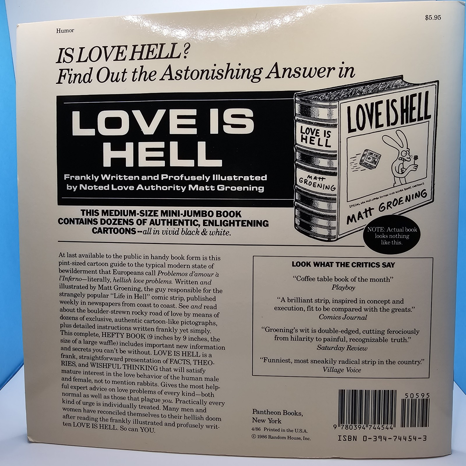 Love is Hell, How to Go to Hell And School is Hell Cartoon Books