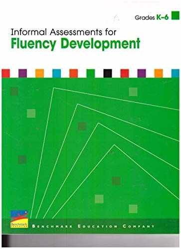 Benchmark Education Informal Assessments – Paperback, by Benchmark – Very Good j