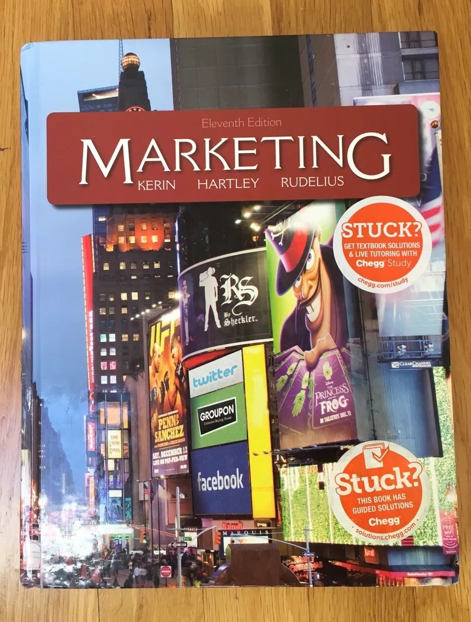 Marketing by Kerin, Hartley, Rudelius Eleventh Edition Hardcover 2012