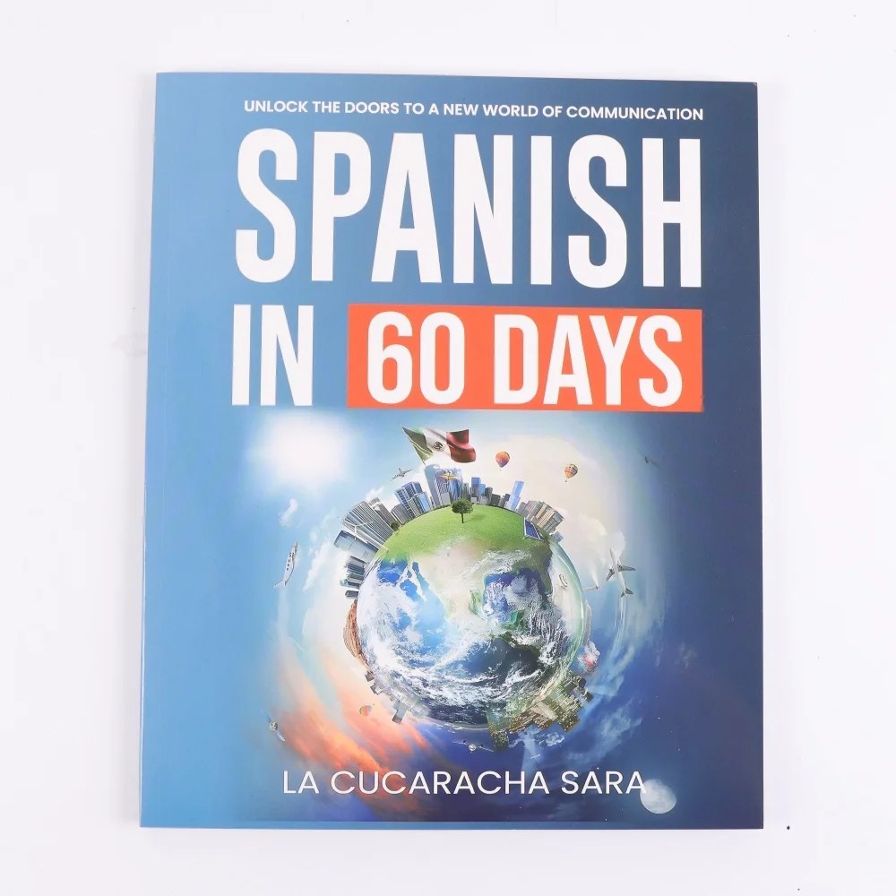 ⭐Spanish in 60 Days Language Learning Workbook Speak Spanish Fast! Fast ⭐