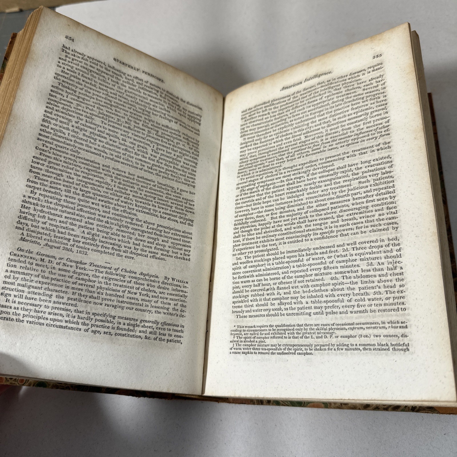American Journal Medical Sciences 1832 First Edition Book Plates Volume 11