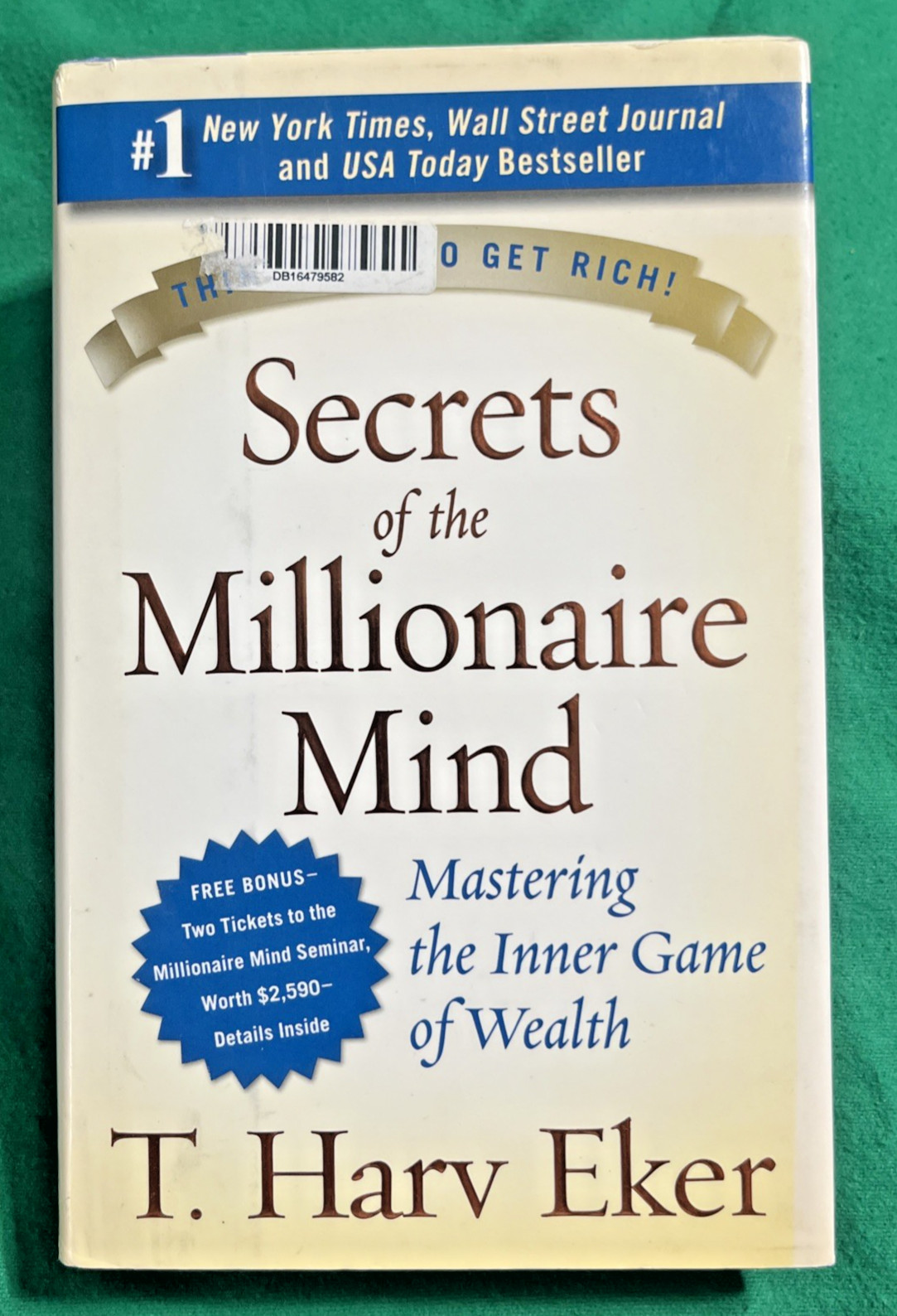 Secrets of the Millionaire Mind by T. HARV EKER – SIGNED COPY